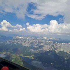 Flugwegposition um 09:44:48: Aufgenommen in der Nähe von Bad Mitterndorf, 8983, Österreich in 2435 Meter